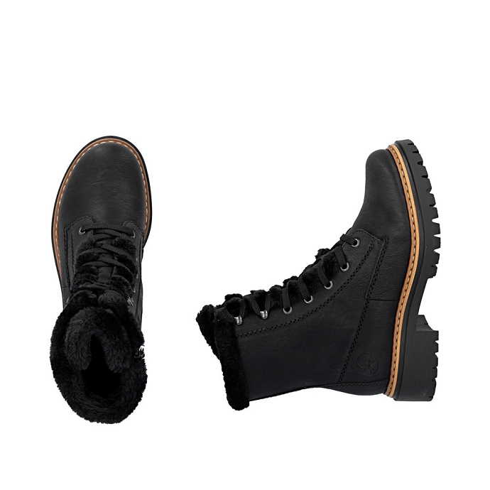 Rieker bottine 72625.00 noir1242001_3