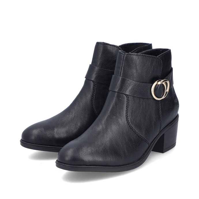 Rieker bottine 73975.00 noir