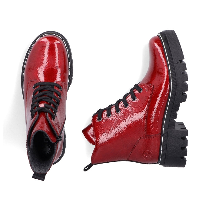 Rieker bottine 74020.33 rouge1242901_2
