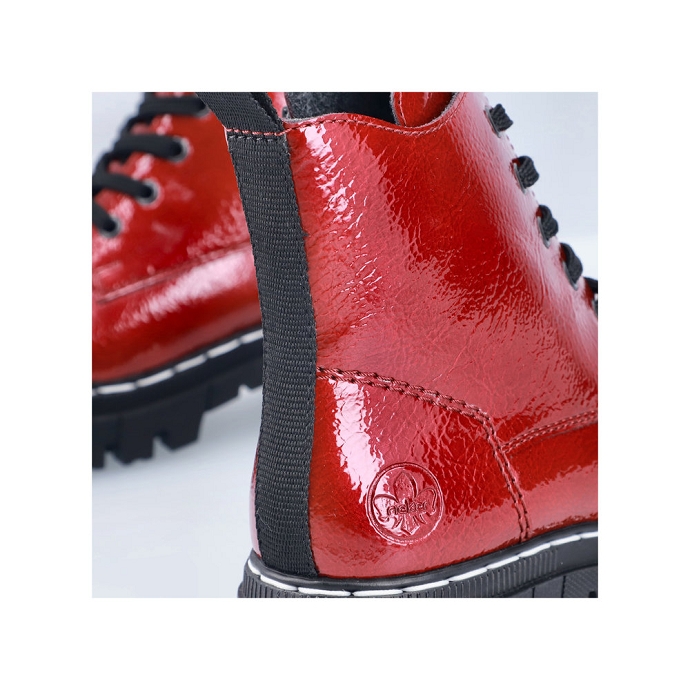 Rieker bottine 74020.33 rouge1242901_3