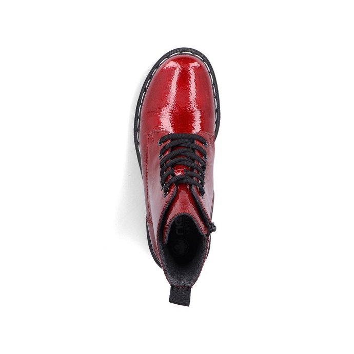 Rieker bottine 74020.33 rouge1242901_4