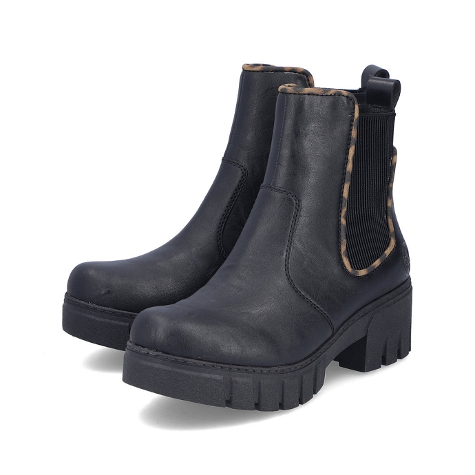 Rieker bottine 74562.00 noir