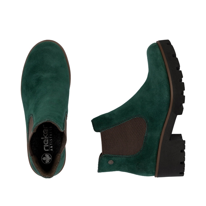 Rieker bottine 79265.55 vert1244301_3