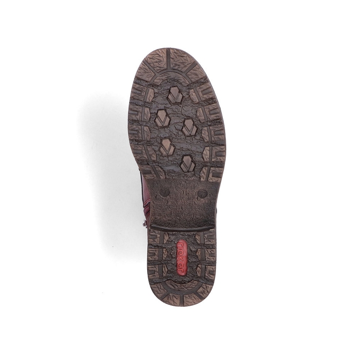 Rieker bottine 94712.35 rouge1245401_6