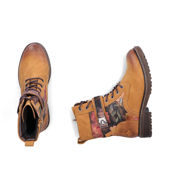 Rieker bottine 94722.68 jaune1245601_4