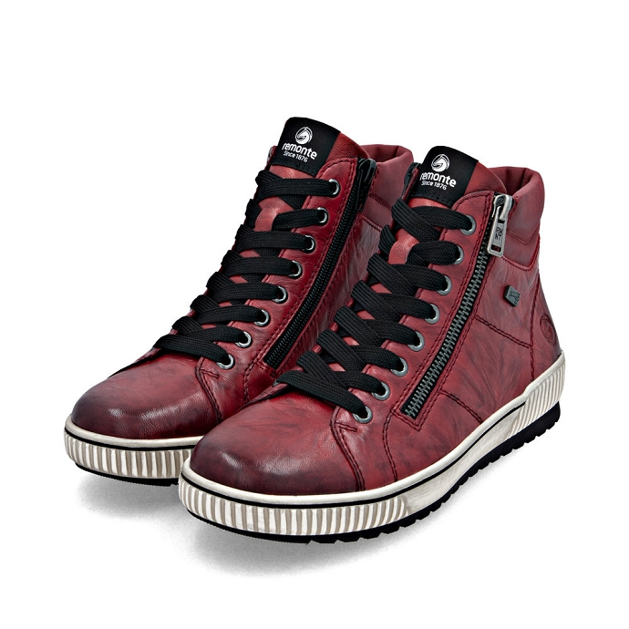 Remonte basket d0772.36 rouge