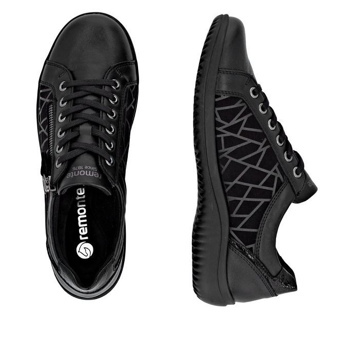 Remonte basket d1e10.02 noir1253901_4