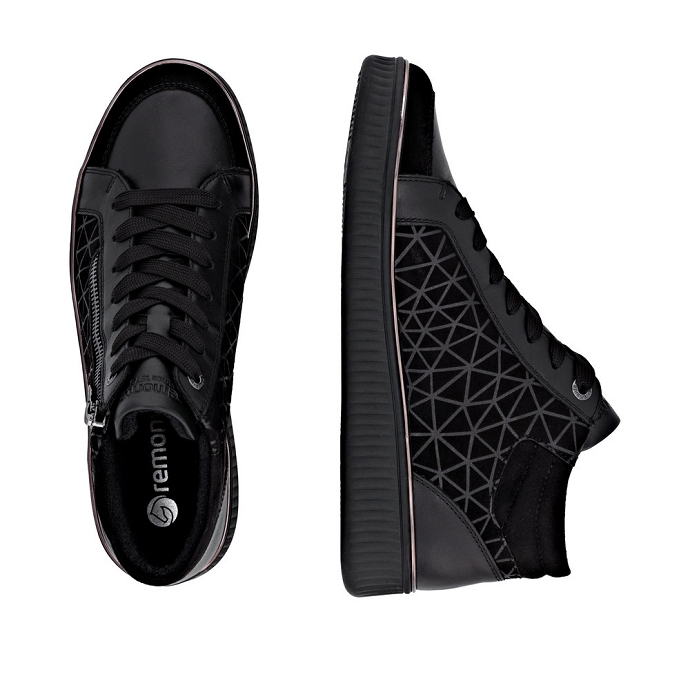 Remonte basket d2e70.00 noir1256201_4