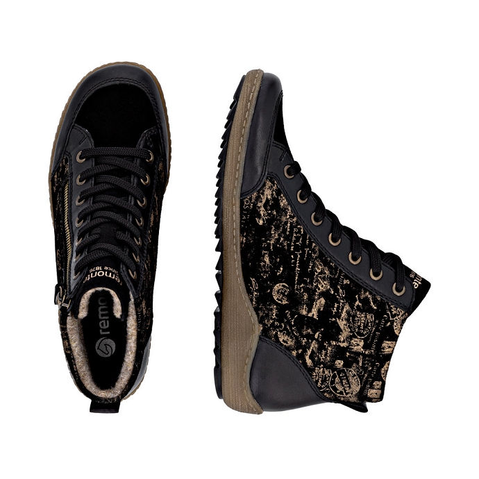 Remonte basket r1441.03 noir1257201_4