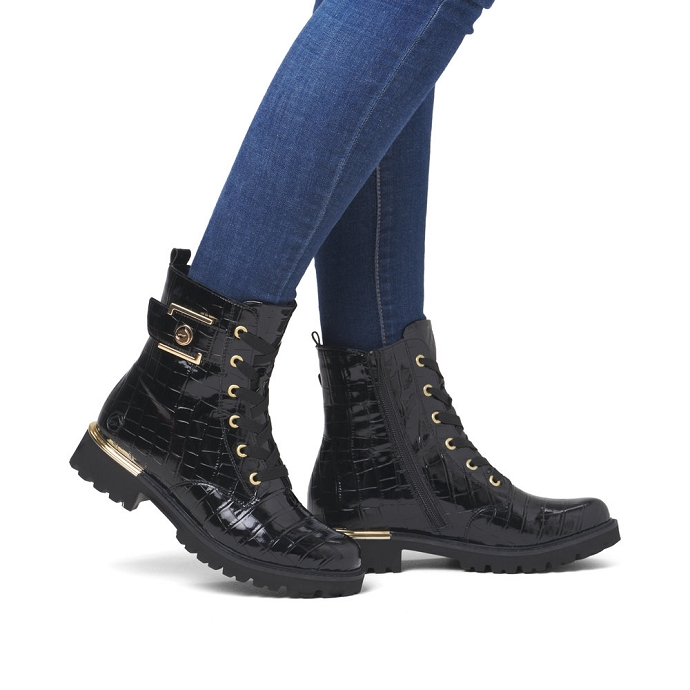 Remonte bottine d8683.00 noir1262201_2