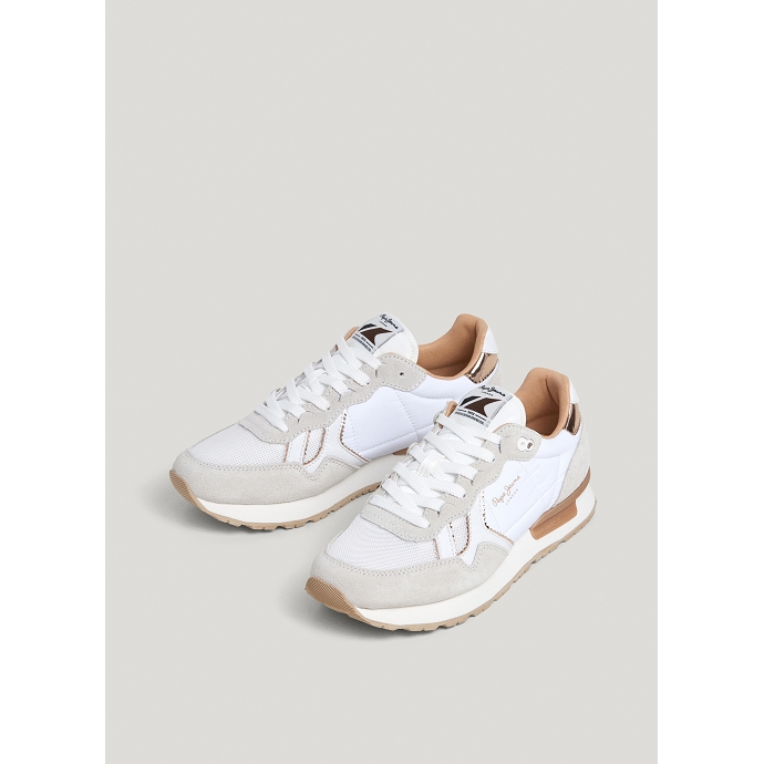 Pepe jeans basket pls400004 blanc