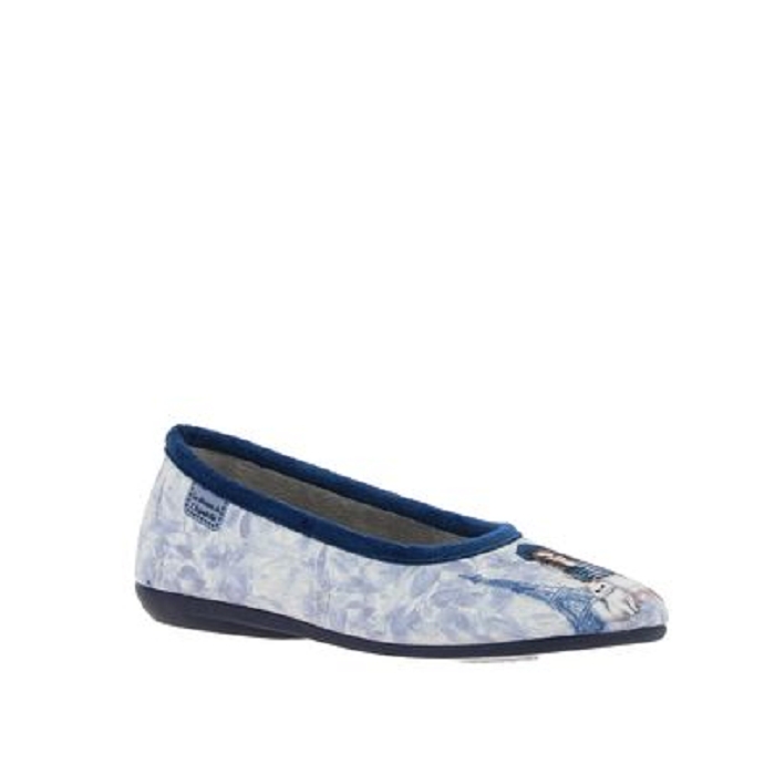 Maison de l espadrille chausson 6160.8 bleu