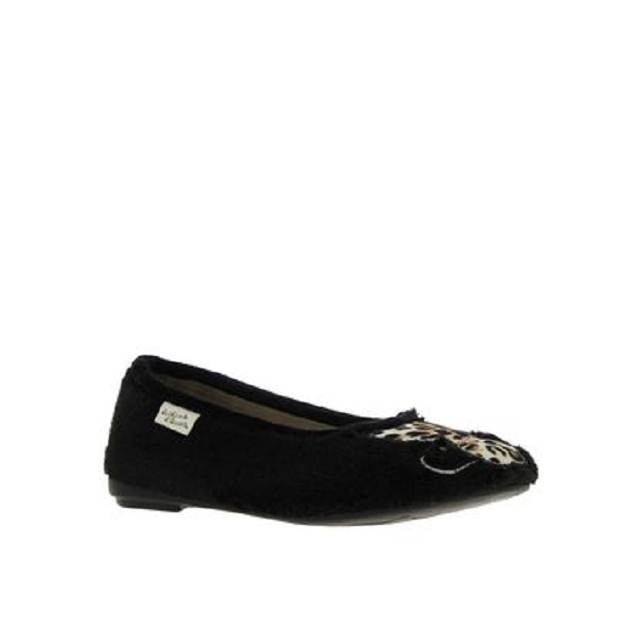 Maison de l espadrille chausson 6046.8 noir