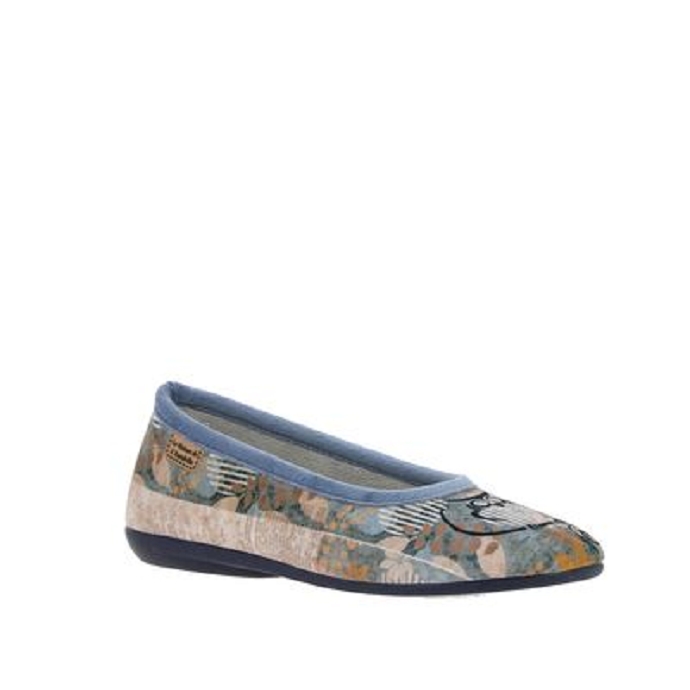 Maison de l espadrille chausson 6172.8 bleu