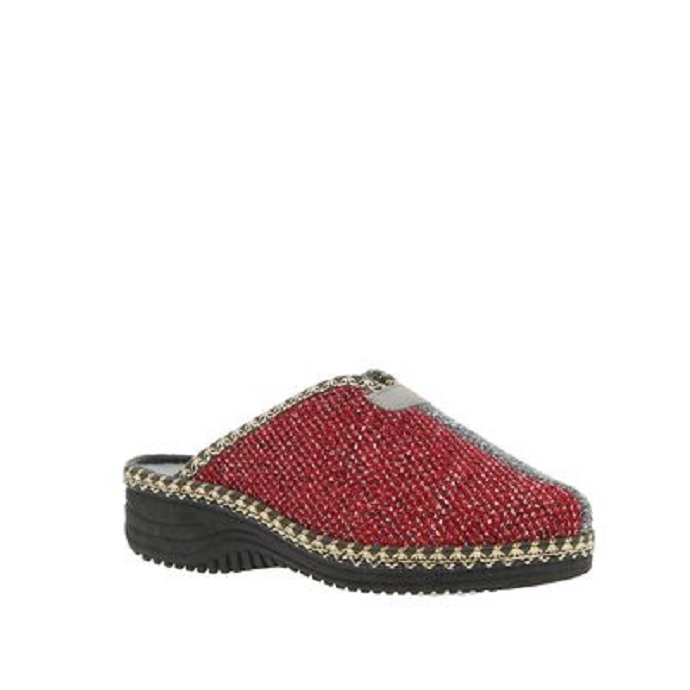 Maison de l espadrille chausson 4215.8 rouge