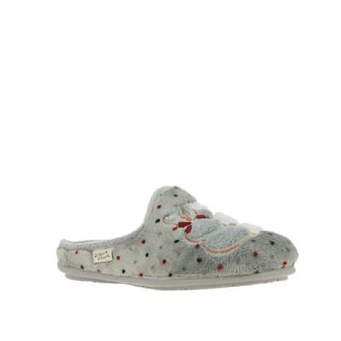 Maison de l espadrille chausson 9006.8 gris