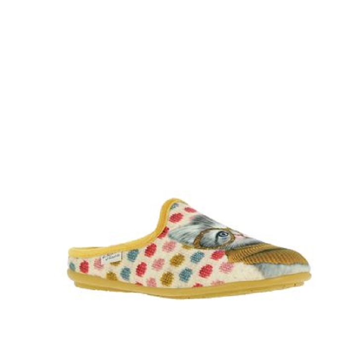 Maison de l espadrille chausson 9000.8 jaune