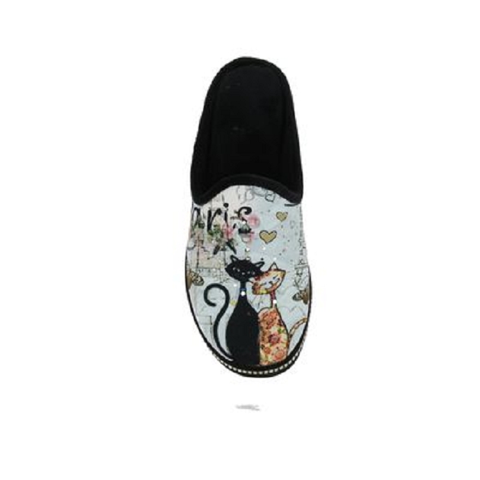 Maison de l espadrille chausson 6808.8 noir
