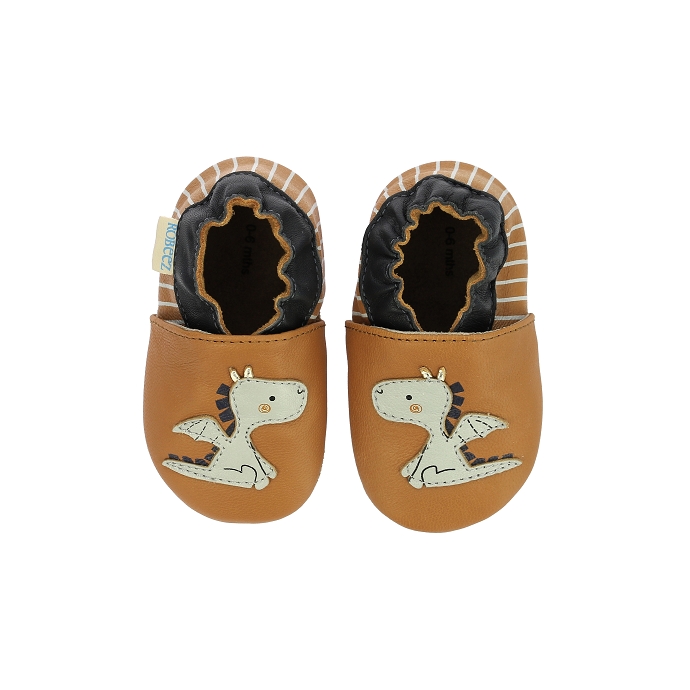 Robeez chausson tiny dragon brun1309601_2