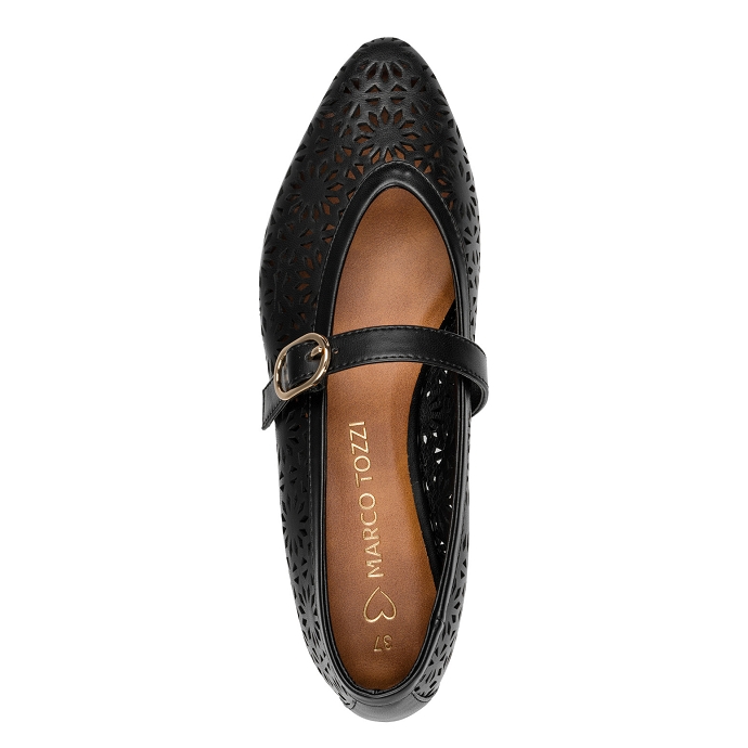 Marco tozzi ballerine 2.22117.46.001 noir1312001_2
