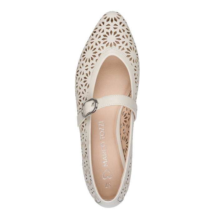 Marco tozzi ballerine 2.22117.46.403 creme1312201_2