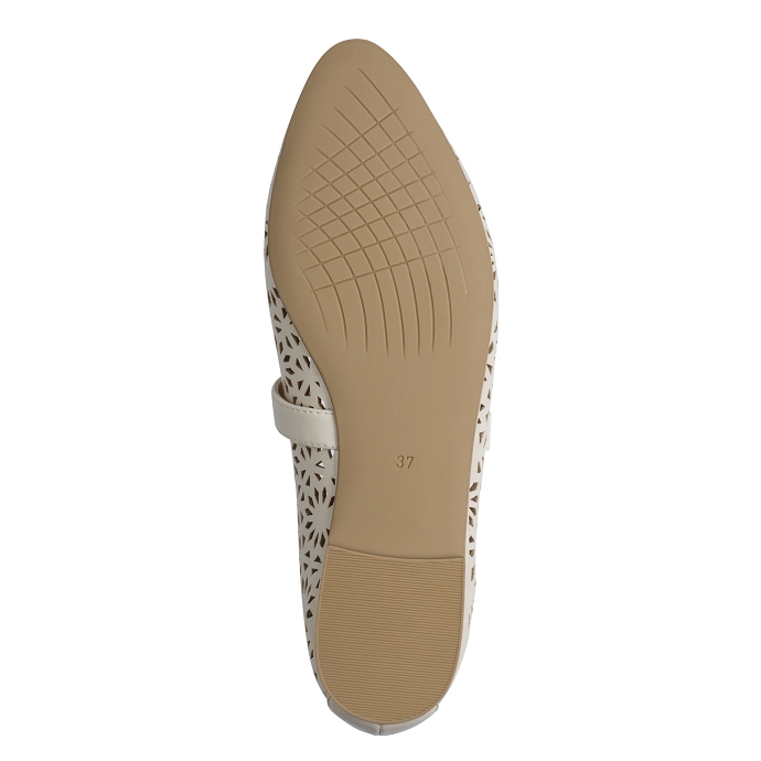Marco tozzi ballerine 2.22117.46.403 creme1312201_4