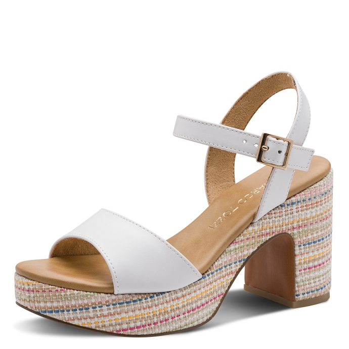 Marco tozzi sandale 2.28008.42.197 blanc