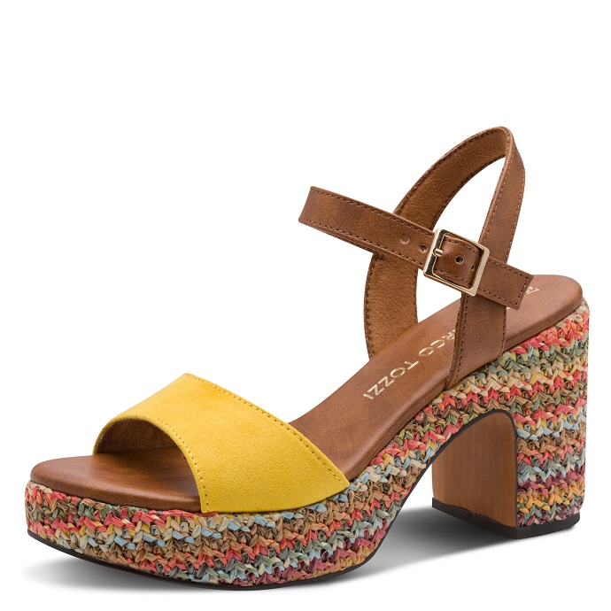 Marco tozzi sandale 2.28008.42.639 jaune