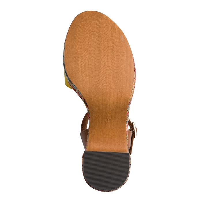 Marco tozzi sandale 2.28008.42.639 jaune1316901_4