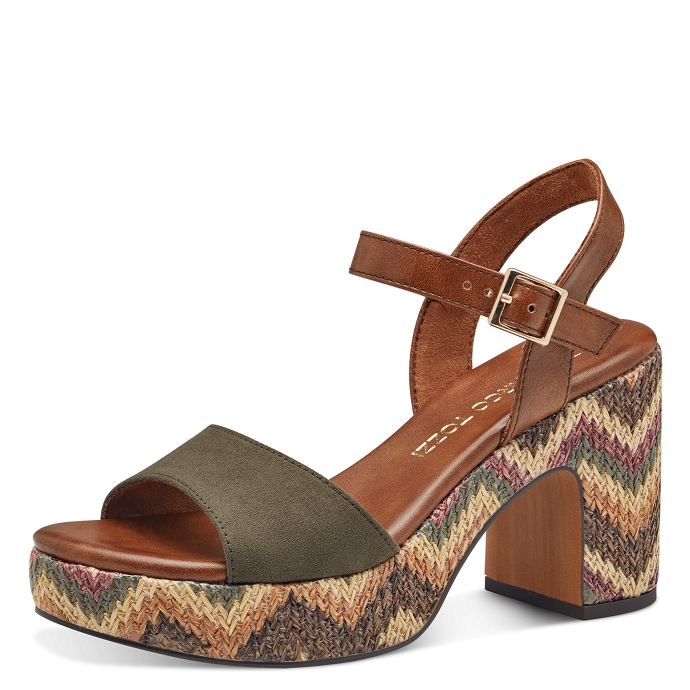 Marco tozzi sandale 2.28008.42.726 kaki