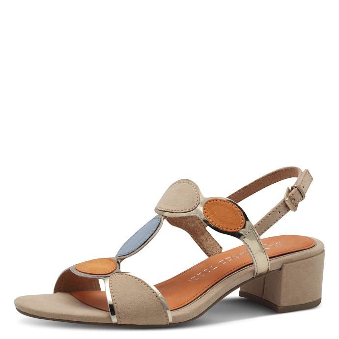 Marco tozzi sandale 2.28230.42.423 beige multi