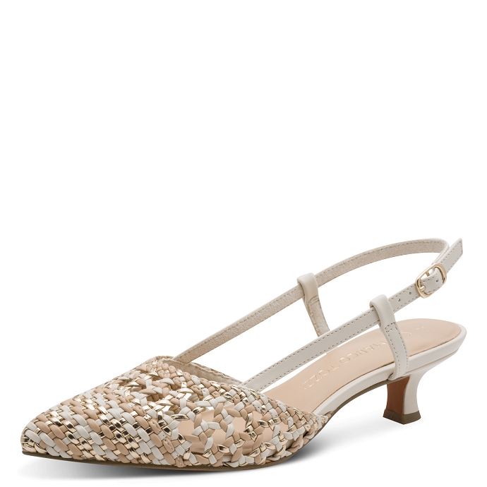 Marco tozzi escarpin 2.29502.44.402 creme