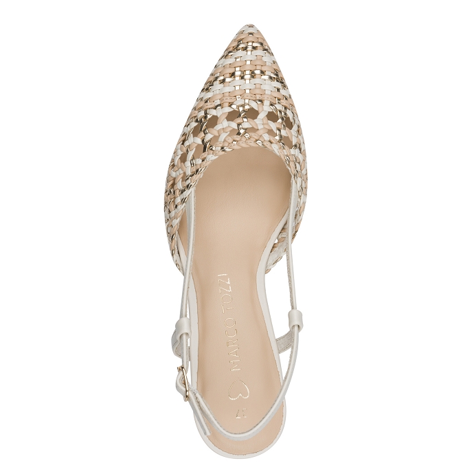 Marco tozzi escarpin 2.29502.44.402 creme1318201_2