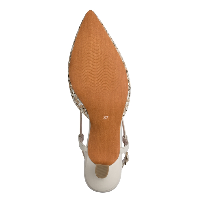 Marco tozzi escarpin 2.29502.44.402 creme1318201_4