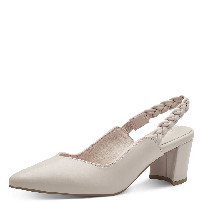 Marco tozzi escarpin 2.29644.42.560 creme
