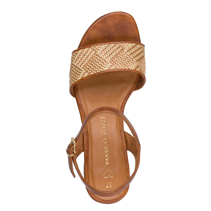 Marco tozzi sandale 2.28208.46.392 brun1322001_2
