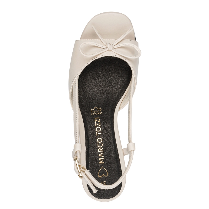Marco tozzi escarpin 2.28334.46.403 creme1322601_2