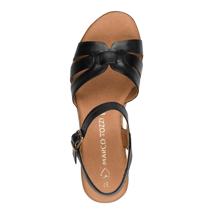 Marco tozzi sandale 2.28702.46.001 noir1322801_2