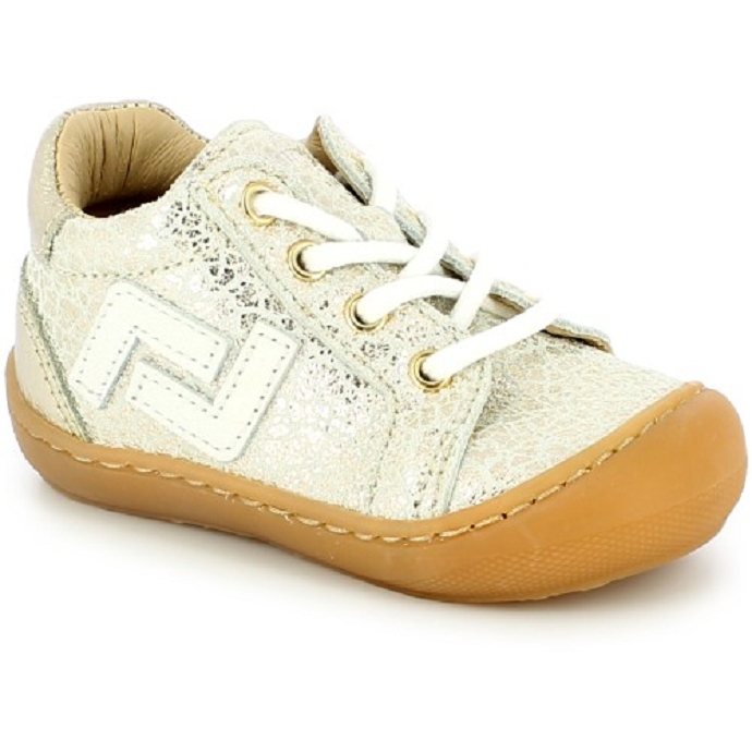 Bellamy chaussure a lacets becky blanc