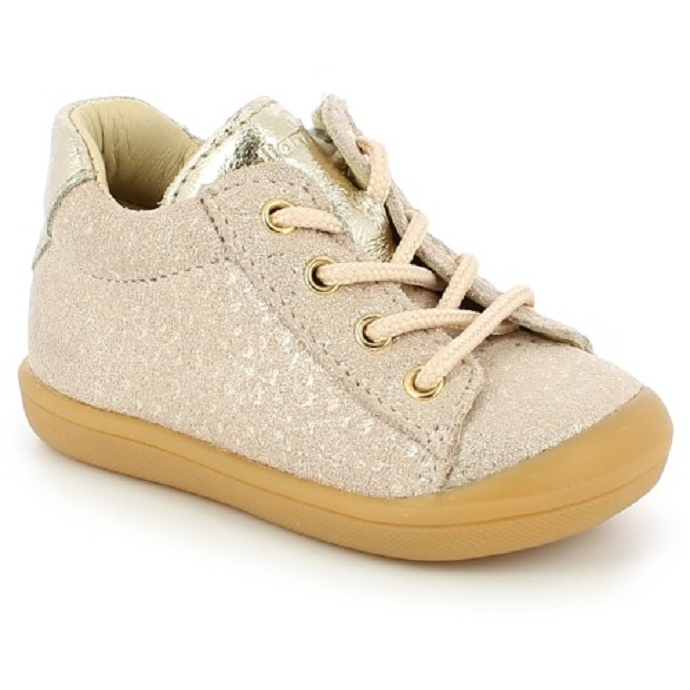 Bellamy chaussure a lacets calika rose