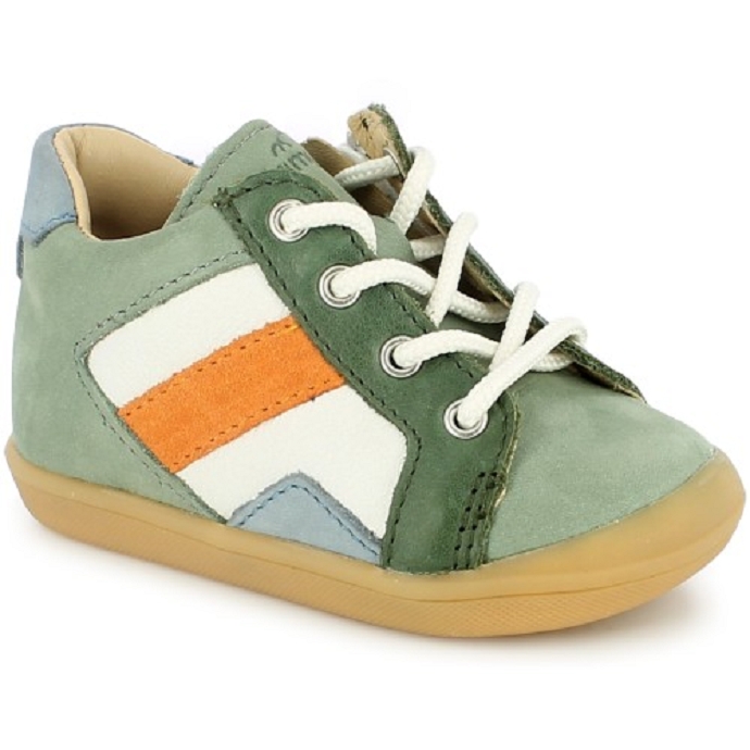 Bellamy chaussure a lacets gabin kaki