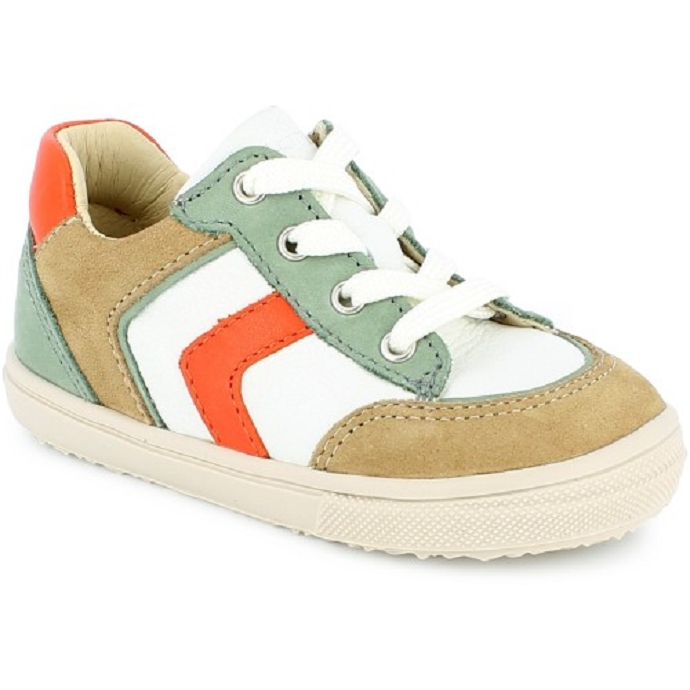 Bellamy chaussure a lacets carl blanc multi