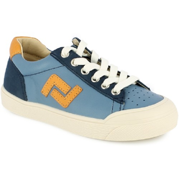 Bellamy chaussure a lacets ben bleu