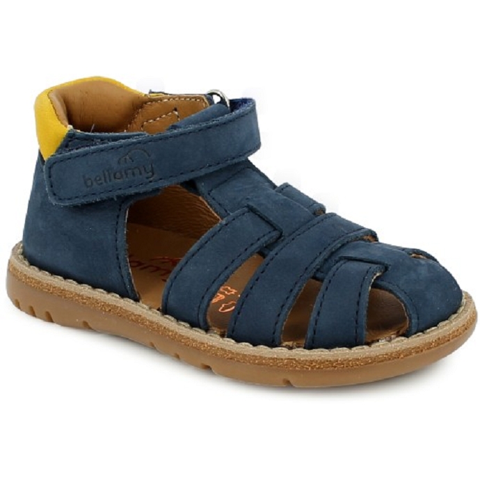 Bellamy sandale pierro bleu