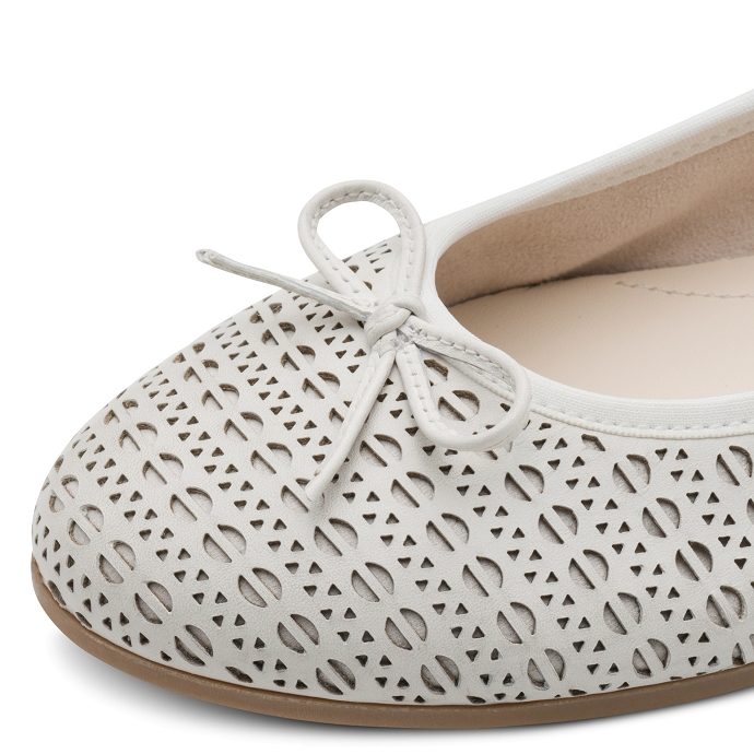 Tamaris ballerine 1.22116.41.1b0 blanc1351601_3