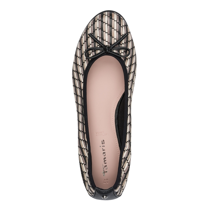 Tamaris ballerine 1.22134.46.098 noir1352201_3