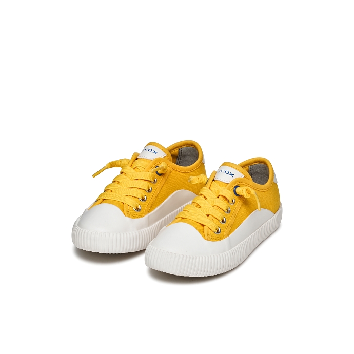 Geox basket j55n4a jaune2368701_2