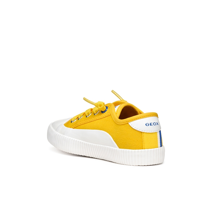Geox basket j55n4a jaune2368701_3