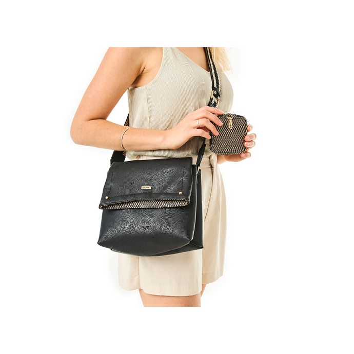 Rieker sac h1612.00 noir
