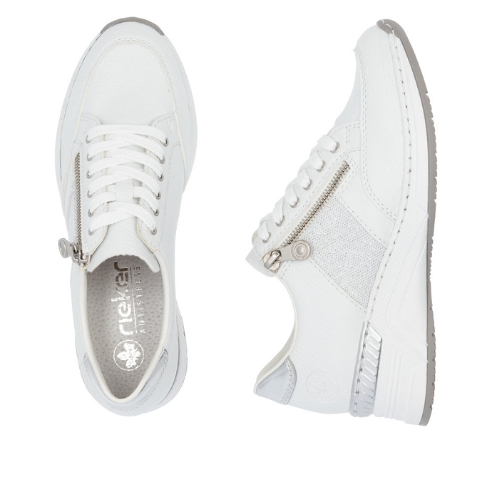 Rieker basket n4322.80 blanc2391801_3